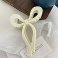 thumbnail image 2 of Waroomhouse Bow Hair Claw Hair Claw Bow Clip Plastic Bowknot Shape Hair Claw Candy Color Hair Clip Anti-slip Back Head Hair Pin Women Hair Accessories, 2 of 8