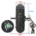 thumbnail image 3 of Dadypet Tyre,tire E-Scooter Hub Motor 500W Motor M4/M4PRO Rear Wheel Motor 500W E-Scooter Hub 10 Inch Inflatable 48V 500W Motor M4/M4PRO Scooter 10 Scooter 10 Inch HUIOP Inch Inflatable Tire dsfen, 3 of 7