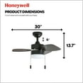 thumbnail image 6 of Honeywell Ocean Breeze 30" Bronze Small LED Ceiling Fan with Light, 6 of 14