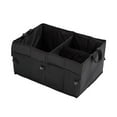 thumbnail image 4 of Car Trunk Organizer  Car Storage Organizer  Foldable Auto Car Trunk Organizer Portable Collapsible Multi Compartment Cargo Trunk Storage Organizer Bag  Black - by, 4 of 13