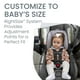 thumbnail image 5 of Britax Willow Brook Baby Travel System, Infant Car Seat and Stroller Combo with Aspen Base, ClickTight Technology, RightSize System and 4 Ways to Stroll, Graphite Glacier, 5 of 5