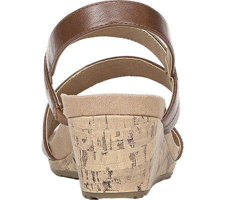 lifestride milly women's wedge sandals