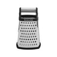 thumbnail image 1 of KitchenAid 6009285 Râpe Boîte en Acier Inoxydable Noire et Argentée 6,25 x 5,25 Po, 1 of 1