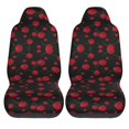 thumbnail image 2 of ZICANCN Car Seat Covers Front Seats Only,Fashion Cherry Print Automotive Seat Covers Protectors for Cars Trucks Suv 2 Pack, 2 of 8