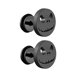 thumbnail image 3 of Pendientes de tuerca estilo Punk Sonducket de acero inoxidable 10MM Negro, 3 of 6