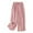 Pink, variant on Diufon Cotton Linen Pants for Women Solid Color Pants Elastic Waist Drawstring Pants with Pockets