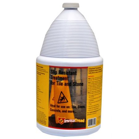 InvisaTread IVT128 1-Gallon Slip Resistant Treatment for Tile and Stone ...