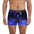 thumbnail image 4 of Wukai Steel Skull Print Men’s Underwear Breathable Boxer Briefs,&nbsp;Moisture Wicking & Breathable-Medium, 4 of 7
