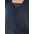 thumbnail image 2 of Woman Within Plus Size Layered-Look Lace Trim Tee, 2 of 5