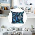 thumbnail image 3 of blue butterflies stars Linen toss pillowcase decoration pillowcase gifting preferred 18x18 inch cushion cover 2 sets sofa pillowcase sofa bedroom living room car, 3 of 8