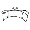 thumbnail image 4 of Soporte para manguera de jardín negro, soporte para manguera de jardín Soporte para manguera de jardín negro Soportes para pájaros de estilo antiguo Acabado de lujo, 4 of 8
