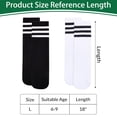 thumbnail image 5 of Hengguang 6 Pairs Kids Soccer Socks, Kids Breathable Baseball Socks for Boys & Girls, Youth Sports Socks for Running, Training, Rugby, Hockey, 5 of 7