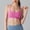 Pink, variant on YHAJDS Women Built In Bra Tank Tops Thin Strap Round Neck Bralette Sleeveless Sports Top For Spring Fashion Outfits