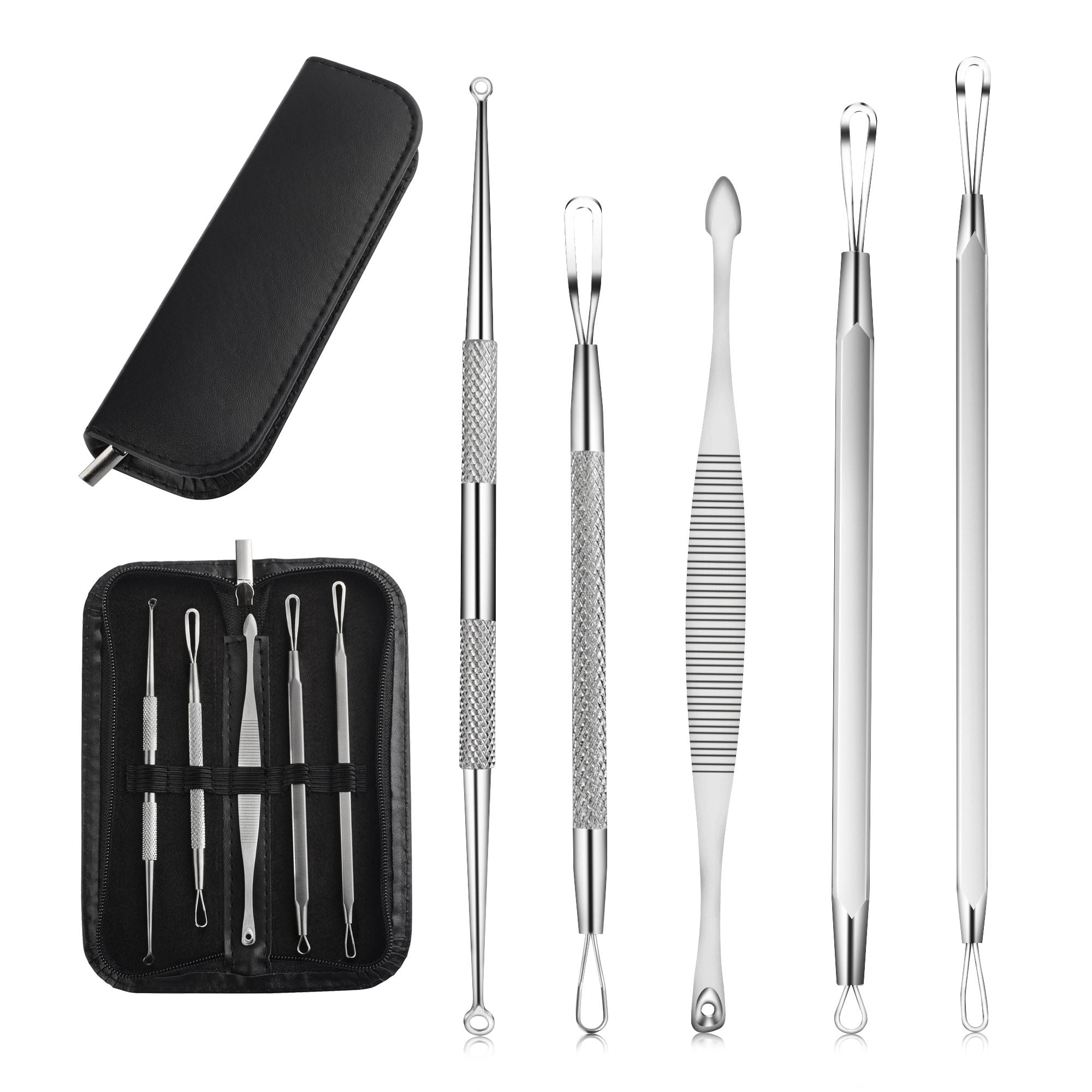Zodaca Blackhead Remover Extractor Tool Kit Acne Comedone Pimple