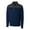 Navy/Link, variant on CBUK by Cutter & Buck Men's Long Sleeve Sky Ridge Half Zip Overknit Pullover