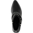 thumbnail image 3 of Aqua Womens BLANE Leather Studded Ankle Boots, 3 of 5