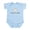 Sky Blue, variant on CafePress - MY DAD IS A GEEK Infant Bodysuit - Baby Light Bodysuit, Size Newborn - 24 Months