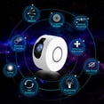 thumbnail image 3 of Star Night Light Projector, 15 Lighting Modes 7 Lighting Effects Sky Galaxy Projector LED Nebula Cloud Light with Remote Control for Party Home Theater, Kids Baby Adult Bedroom, 3 of 7