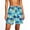 #319-Light Blue, variant on Women's Beach Loose Shorts Solid Color Casual Breathable Wide Leg Short Pants Summer Comfort Bottom for Seaside Daily Wear