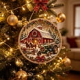 thumbnail image 5 of STPToys Christmas Decoration DIY Pearl Diamond Art Hanging Ornament Kit with Farm Horse Design, Acrylic Base for Fireplace Mantel Home Holiday Decor, 5 of 6