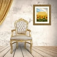 thumbnail image 3 of ArtsyQuotes 12x14 Gold Ornate Wood Framed with Double Matting Museum Art Print Titled - Emily Carr Quote: Into the World Alone, 3 of 4