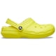 thumbnail image 2 of Zuecos Clásicos Forrados Unisex Crocs Amarillo Cibernético Talla 10W/8M, 2 of 7