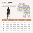 thumbnail image 4 of Fotbe Cute Unicorn Pattern Long Sleeve Pajama Set for Women,Sleepwear Set,2-piece Loungewear Set,Soft PJs Comfy Nightwear with Pockets -X-Large, 4 of 7