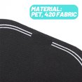 thumbnail image 3 of LITINKIMI 2Pcs Black Drum Head Protective Sticker Pad Durable Lightweight Easy to Install Drum Accessory for Protection, 3 of 7