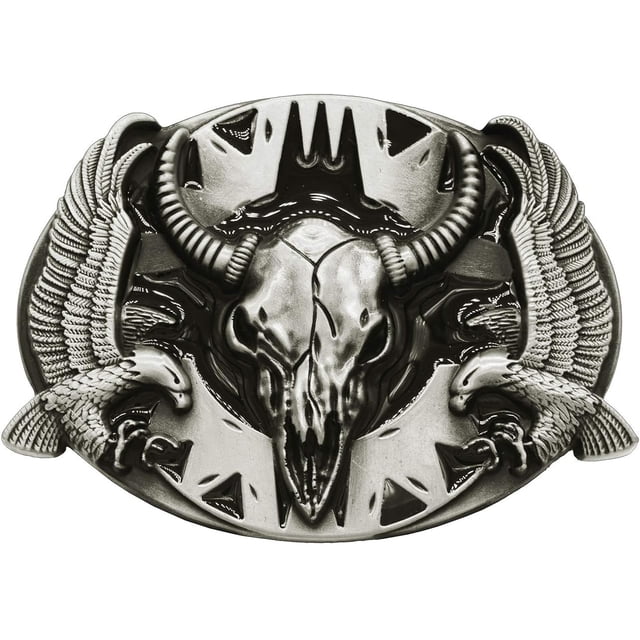 Moranse Religion Cross Cowboy Kneeling Prayer And Horse Design Belt Buckles