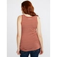 thumbnail image 6 of Motherhood Maternity Side Ruched Scoop Neck Maternity Tank Top, 6 of 26