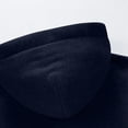 thumbnail image 5 of Oversized Sweatshirt For Men Full Zip Up Winter Cotton Solid Color Hoodies Heavyweight Hooded Jacket With Pocket, 5 of 8