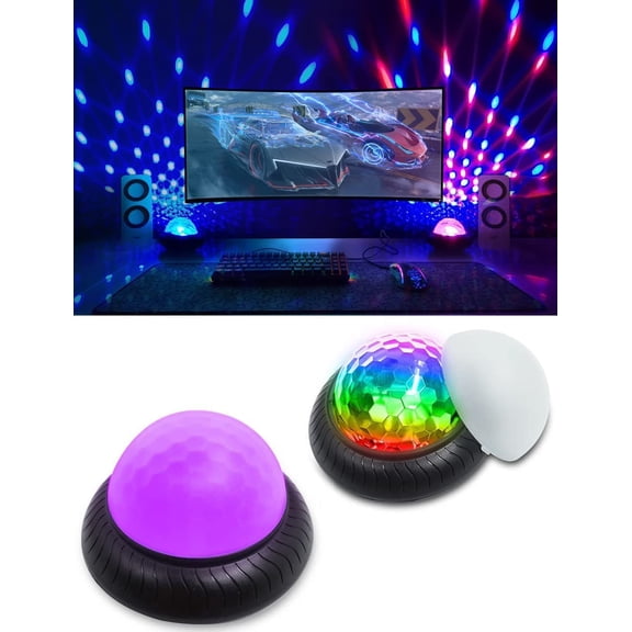 1 Pack Gamer LED Lights Gamer Gifts Room Decor for Boys, Gaming Lights Multiple Colors 2-in-1 Effect for Gaming Setup