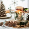 thumbnail image 3 of 30 piñas decorativas, piñas naturales a granel - Mini piñas, piñas navideñas para mesa, manualidades para árboles de Navidad, regalos, Acción de Gracias, otoño y Navidad, decoración del hogar, 3 of 5