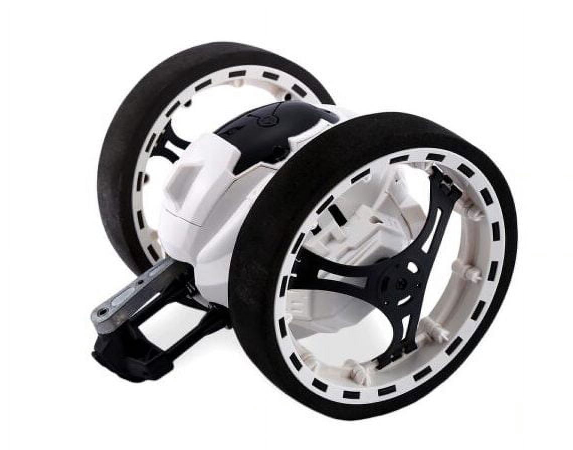 Wonder Wheels RC Remote Control Jumping Bounce Car - White
