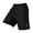 Black, variant on Mens Running Shorts with Zipper Pockets Summer Lightweight Shorts for Training, Sporty Free Movement Shorts