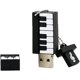 thumbnail image 5 of USB flash drive 2.0 in the shape of a piano (black, 64 GB), 5 of 5