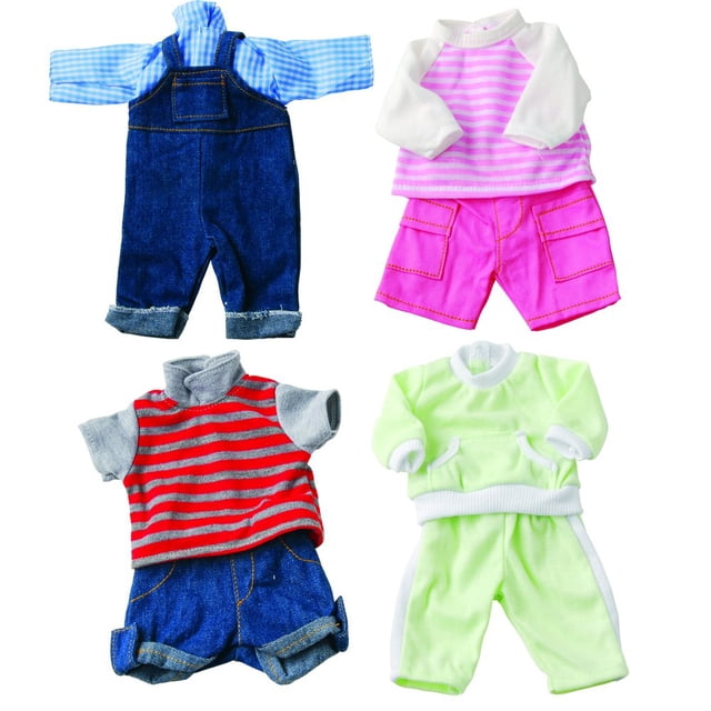 Ropa para Muñecas Juego Constructivo Conjunto de Ropa para Bebés de 30-35 cm