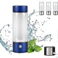 thumbnail image 5 of Hydrogen Water Bottle, Rechargeable Hydrogen Water Generator, Portable Hydrogen Water Ionizer Machine For Home Office Travel, 5 of 5