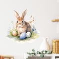 thumbnail image 5 of SLYNSHome Easter Rabbit Wall Stickers Cute Eggs & Bunny Wall Decals Peel and Stick Sticker for Home Party Nursery Spring Summer Decoration, 5 of 6