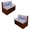 Horse Daisy, variant on ZUXONGSY Horse Daisy Pattern RV Dinette Cushion Covers Set of 4, Breathable Camper Cushion Slipcover Replacement Non-Slip Furniture Protector for RV Camper Car Bench