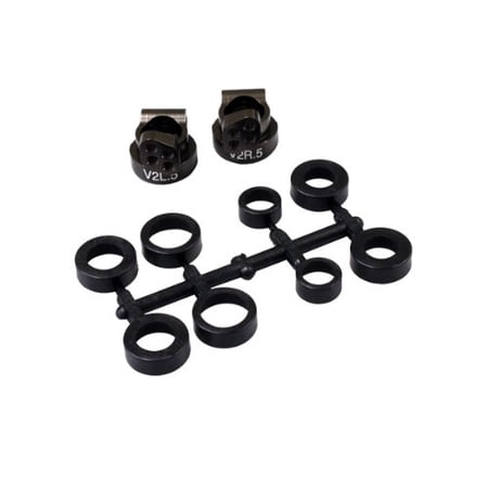High Performance Aluminum Hubs Kyosho Aluminum R-Hub Set, 0.5