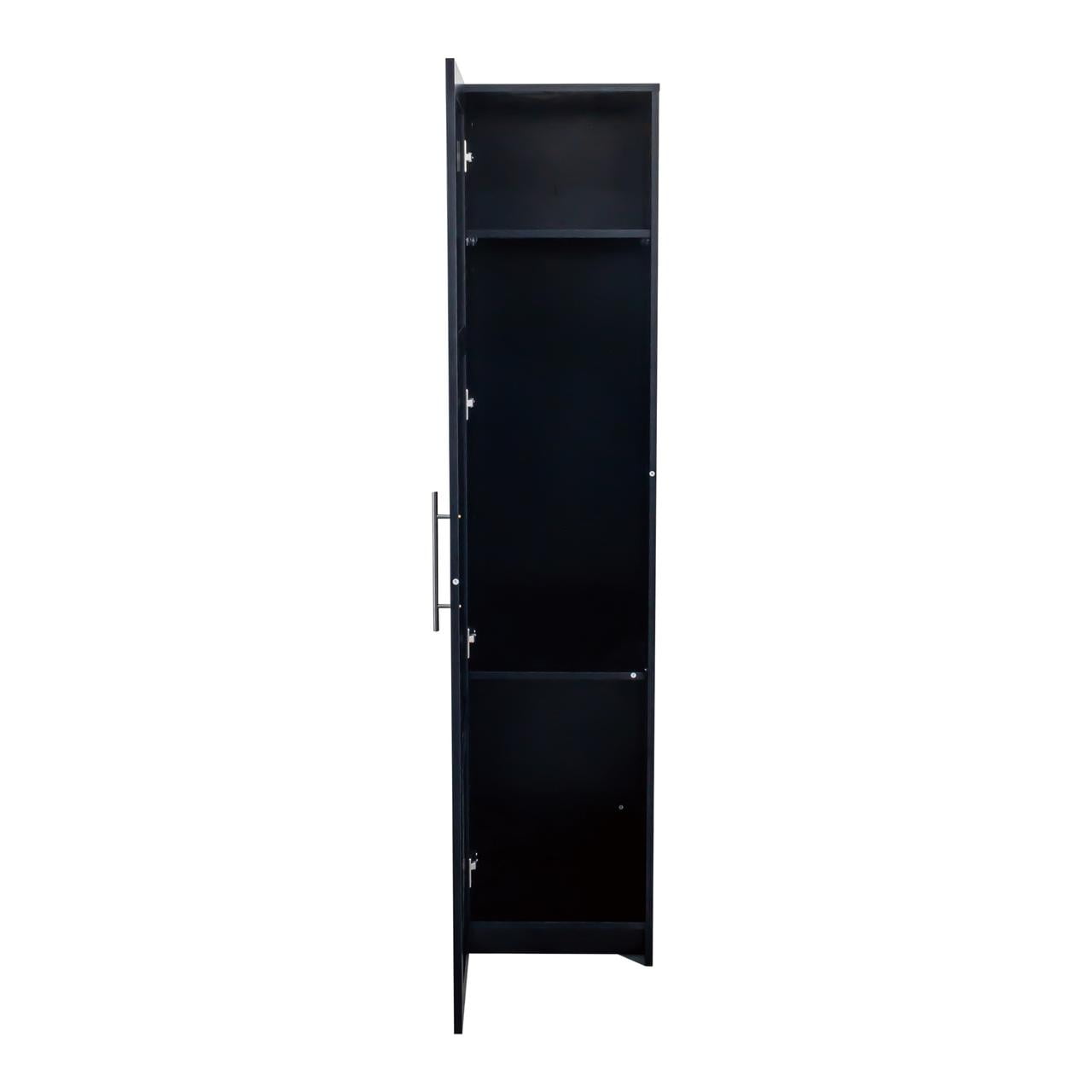 Leumius Kitchen Pantry Cabinet,Wall Mounted Storage Cabinet,Freestanding Storage Cabinet for Kitchen,Dining Room,Bathroom,Living Room,Black