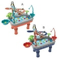 thumbnail image 3 of Extraordinary Home Kids Fishing Electric Water Penguin Stair Climbing Activity Table, 3 of 5