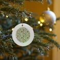 thumbnail image 7 of 3drose, Pretty Terra Cotta Potted Catus Pattern, Circle Porcelain Ornament, 7 of 7