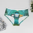 thumbnail image 3 of The Octonauts Womens Underwear Soft Breathable Brief Lace Panty Stretch Hipster Underpants Ladies Panties 4XL, 3 of 7