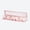 Pink with Window, variant on Geoto 25.7"x6"x2" White Creative Teachers' Day Gift Packaging Idea Fillable TEACH Letter Shaped Gift Boxes(White)