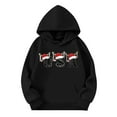 thumbnail image 4 of WILLBEST Sudadera de Mujer, Estilo Casual de Invierno, con Estampado Navideño Del Alfabeto, Bolsillo con Cordón Ajustable y Manga Larga XX-Grande, 4 of 4