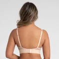 thumbnail image 3 of All.You. LIVELY Women's Stripe Mesh Bralette - Toasted Almond - Size Large, 3 of 3