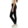 thumbnail image 5 of Miluxas Girl's Skinny Jeans High Waist Butt Lifting Denim Pants Black 9-10Years, 5 of 8