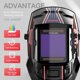thumbnail image 3 of Casco de soldadura YESWELDER, gran visión solar, oscurecimiento automático, 3 of 7